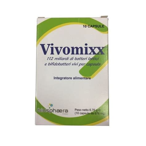 Biosphaera Pharma Vivomixx Probiotic Supplement 10 Capsules