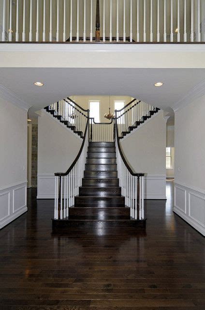 Split Staircase Traditional Staircase Staircase Design Stairs Design