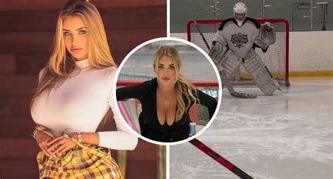 Hockey Goalie Mikayla Demaiter Is Back On The Ice Stopping Shots Outkick