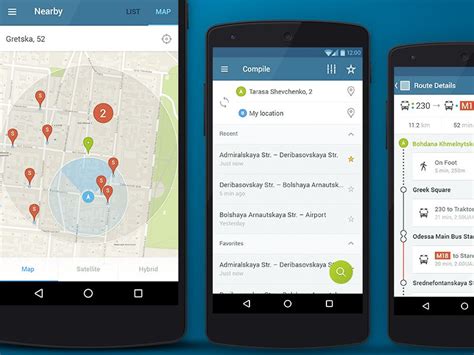 Ios / android schwab mobile schwab mobile brings schwab members various accounts under one easy to use app. Public Transport Routes. Android app. | Interactive design ...