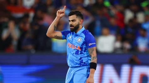 T20 World Cup 2022 Virat Kohli Is Icc Player Of Month After Dazzling