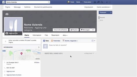 Come creare una Pagina Facebook aziendale - YouTube