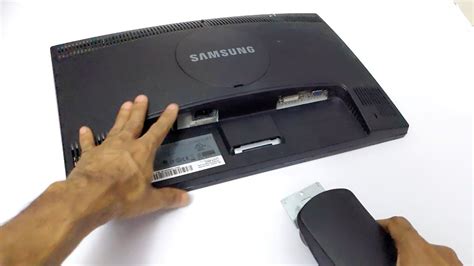 How to remove stand from samsung monitor. How to remove Samsung Curved Monitor Stand - YouTube
