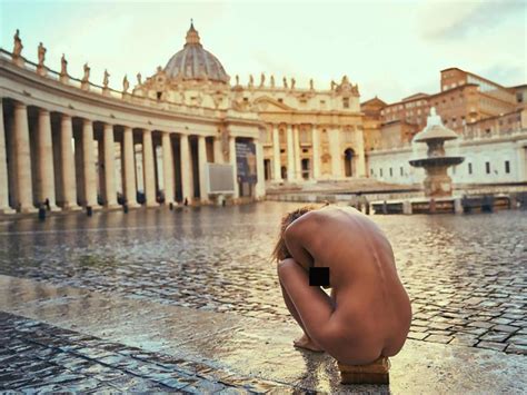 Playboy Model Marisa Papen Arrested After Naked Vatican Photo Shoot