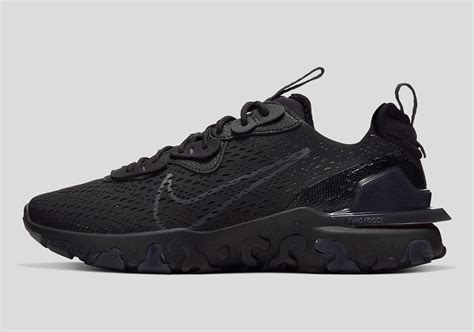 Nike React Vision ‘triple Black Cd4373 004 Sneaker Style