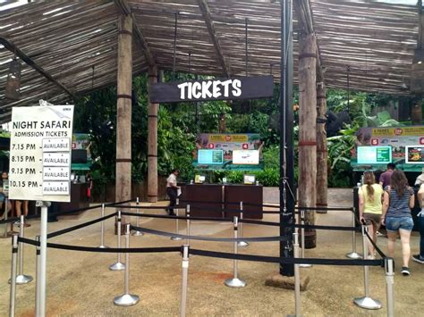 Singapore Night Safari Zoo Tour Ticket Prices Opening Hours