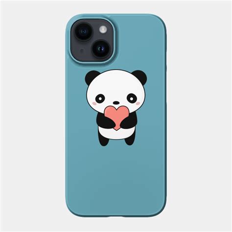 Kawaii Cute Panda Heart T Shirt Panda Phone Case Teepublic