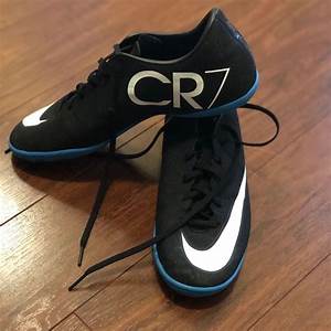 Nike Shoes Cr7 Ronaldo Soccer Shoes Color Black Size 8 5
