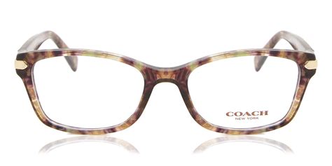 coach hc6065 5287 eyeglasses in havana smartbuyglasses usa