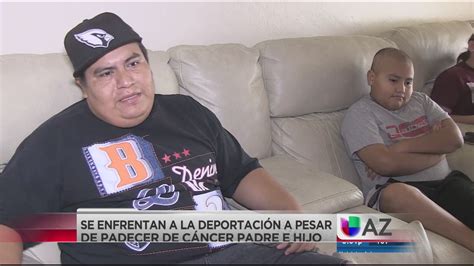 Padre E Hijo Que Padecen Cáncer Enfrentan Una Deportación Video