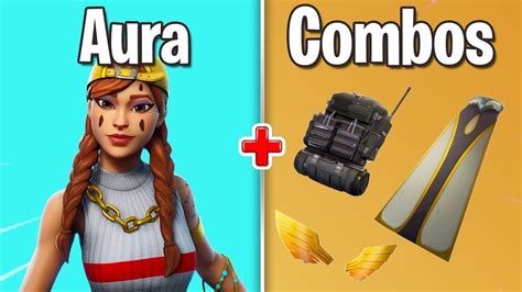 Aura's skin is an unusual outfit from fortnite. The top 10 BEST combos for the aura skin - YouTube