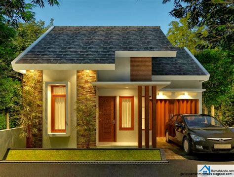 Desain Rumah Minimalis Modern 1 Lantai Homecare24