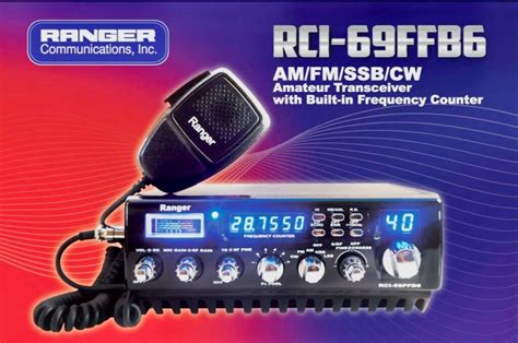 Ranger Rci 69ffb6 600 Watts Modulation Ssb Very Powerful 10 Meter Radio New Ibby