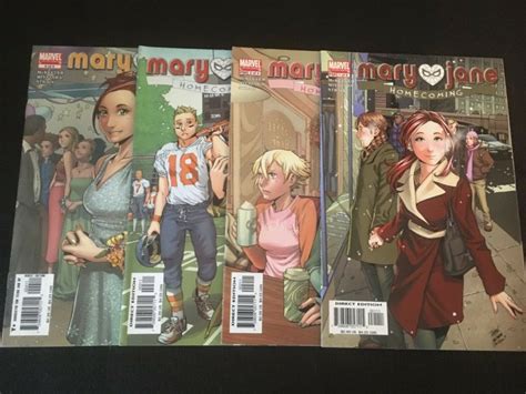 Mary Jane Homecoming 1 2 3 4 Complete Mini Series Vfnm Condition
