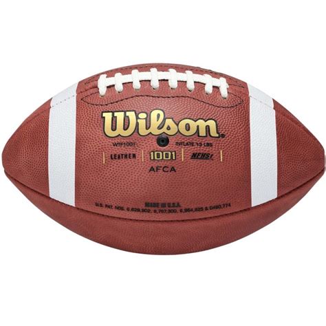 Wilson 1001 Ncaa Nfhs Official Leather Game Football A47 503