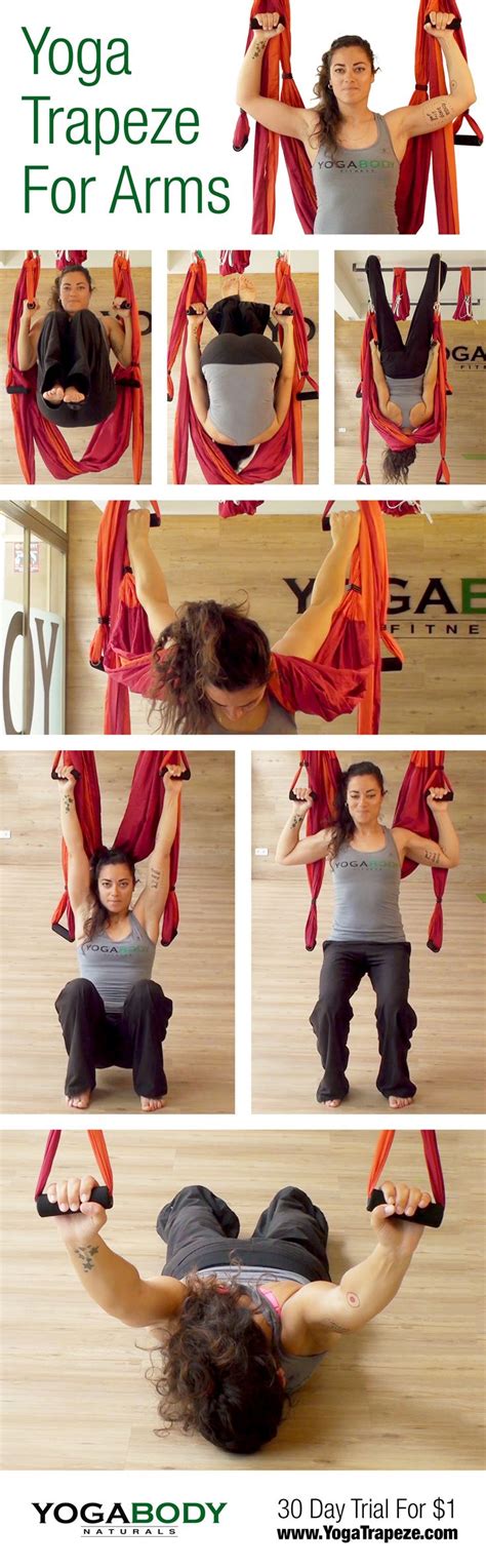 Yoga Trapeze Arm Exercises For A Fitter Summer Body Yoga Trapeze