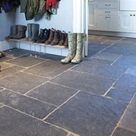 Buying kitchen flooring is a whole different process than buying flooring for other areas of your home. Rustic Black Slate Tiles | Rustic flooring, Slate tile ...
