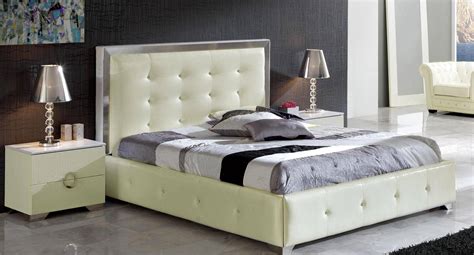 Check out our white bedroom set queen selection for the very best in unique or custom, handmade pieces from our home & living shops. ESF Coco Contemporary Luxury White Leather Queen Size ...