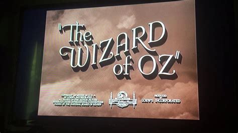 Opening To The Wizard Of Oz 2009 Blu Ray Youtube