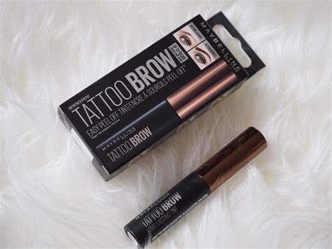 It helps prevent premature tattoo peeling, pimples, drying, and cracking skin. Maybelline Tattoo Brow Easy Peel Off Tint Review ⋆ ...