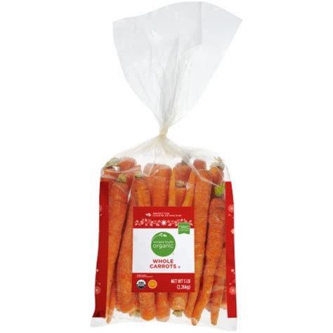 Simple Truth Organic Whole Carrots Bag 5 Lb Pick ‘n Save