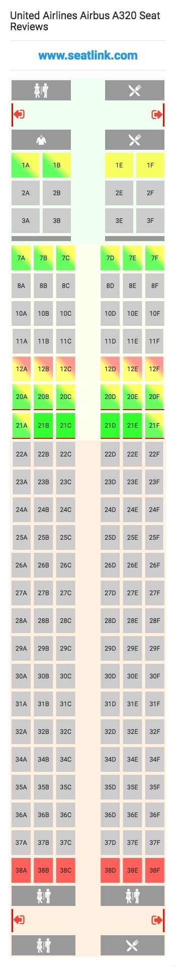 Airbus A320 Seating Chart United Two Birds Home