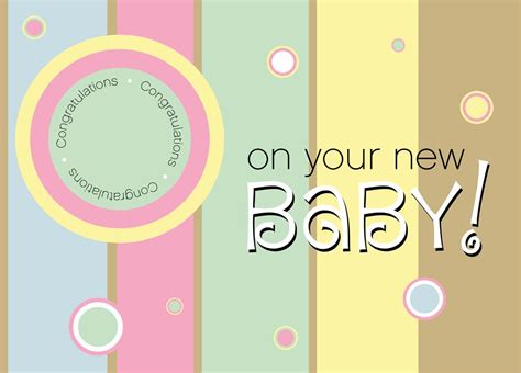 New Baby Value Card Congratulations Cards From Cardsdirect