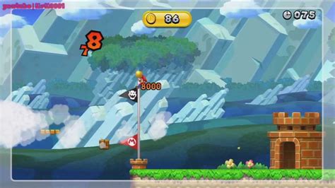 New Super Mario Bros U Triple Jump For Coins Hd Youtube
