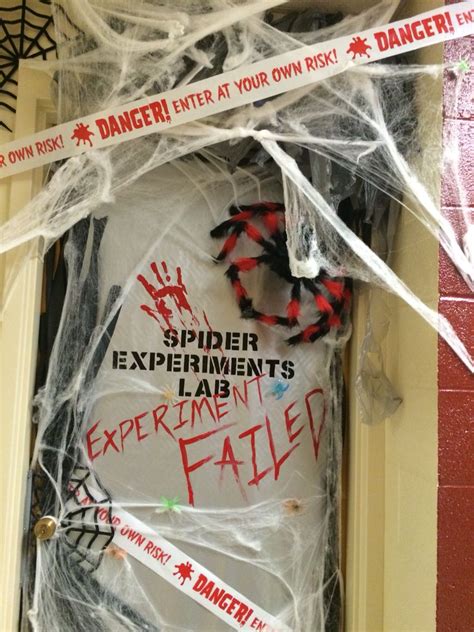 Kayla Jo And Is Halloween Door Decor 2014 Awesome Dorm Room Contest