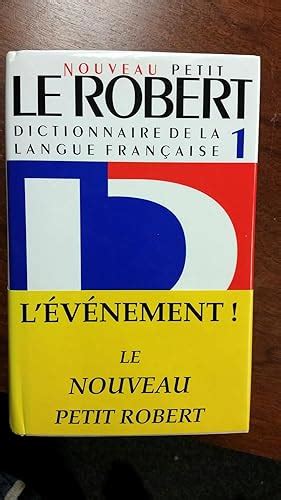 Petit Robert 1 Dictionnaire Langue Francaise Abebooks