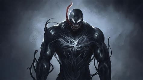 Venom Digital Art Poster Wallpaper