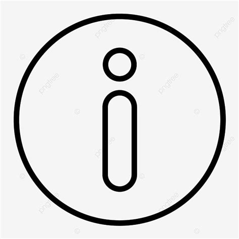 Information Vector Icon White Background Information Icons White