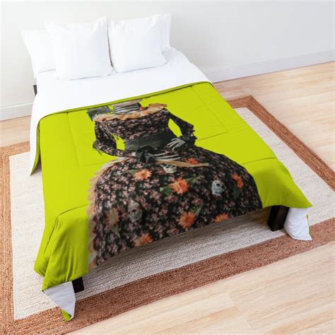 Halloween A Creepy Ghost Spooky Witch Comforter By Lar888