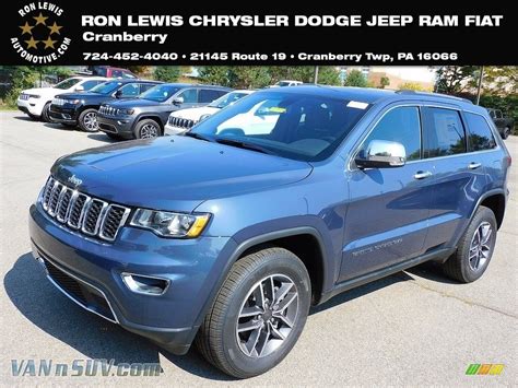 2020 Jeep Grand Cherokee Limited 4x4 In Slate Blue Pearl Photo 7