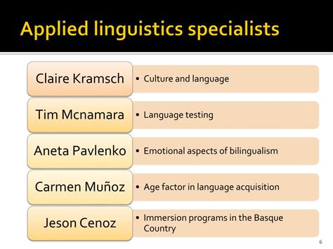 Ppt Applied Linguistics Powerpoint Presentation Free Download Id