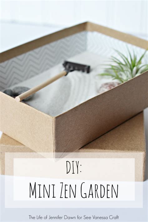 But we don't always have the option of traveling to the real thing when we're stressed, which is why we rounded up these miniature versions that you. Craft: Mini Zen Garden for Father's Day - See Vanessa Craft