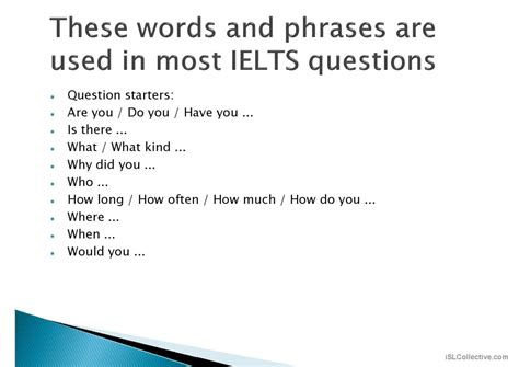What To Expect From Ielts Speaking English Esl Powerpoints