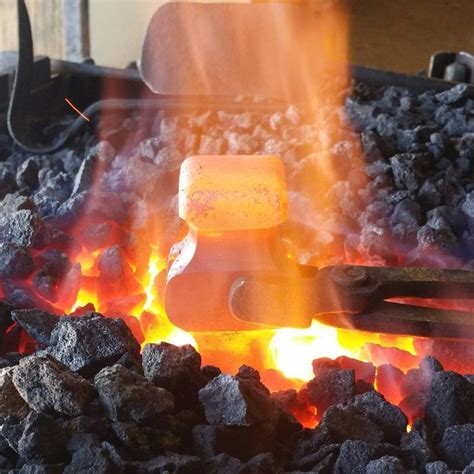 From The Guildwerks Shop Here Is A Picture Of Heat Treating A Hammer