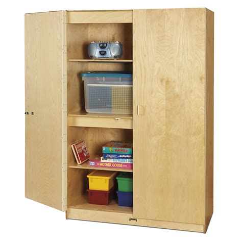 Jonti Craft Wide 4 Compartment Classroom Cabinet With Doors And Reviews