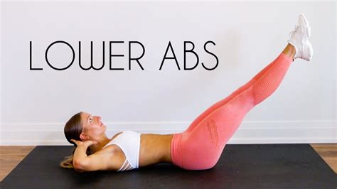 The Best Lower Abs Exercises 10 Min Workout To Target The Lower Belly Youtube