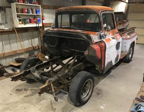 1957 Chevy Pickup Chassis Swap Ss Custom Hot Rods