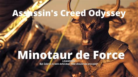 Assassin S Creed Odyssey Minotaur De Force Pephka Side Mission