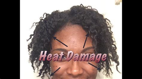 Heat Damaged 4c Hair And How To Deal With It Youtube