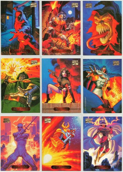 Sigma 6, as well as in related media. Muddy Colors: 1994 Marvel Masterpieces