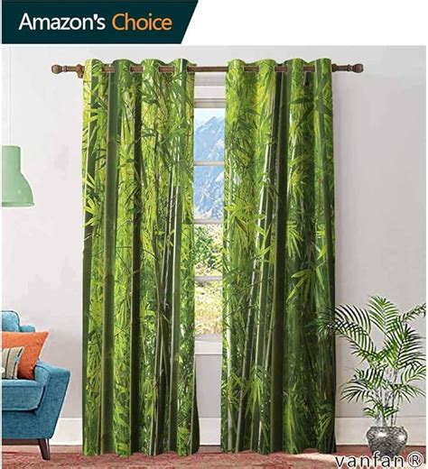 Lqqbstorage Bamboocurtains Door Windowexotic Tropical