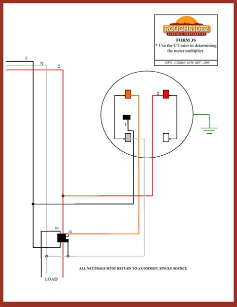Electrical Meter Base Wiring Diagram