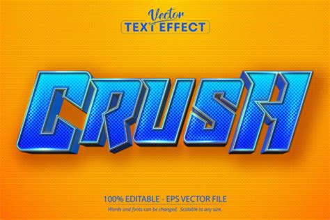 Pow Text Effect Editable Retro And Comic Graphic By Mustafa Beksen
