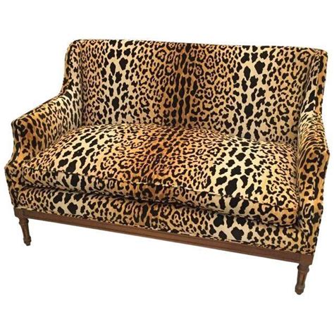 Bespoke Settee - Jaguar Print Velvet | Printed sofa, Sofa decor, Modern