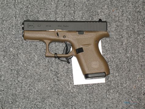 Glock 42 Fde And Black Finish For Sale