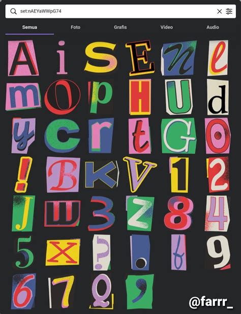 An Image Of Colorful Letters And Numbers On A Black Background With The Words Alphabet Written
